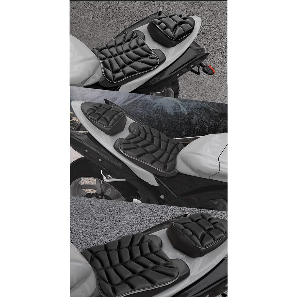BLAFT Cuscino Sella Moto per Honda 750 XADV X ADV 750 XADV750, Ammortizzante Confortevole Traspirante Cuscino per Sella Moto Sella Moto Imbottitura Sedile Doppio Motociclista
