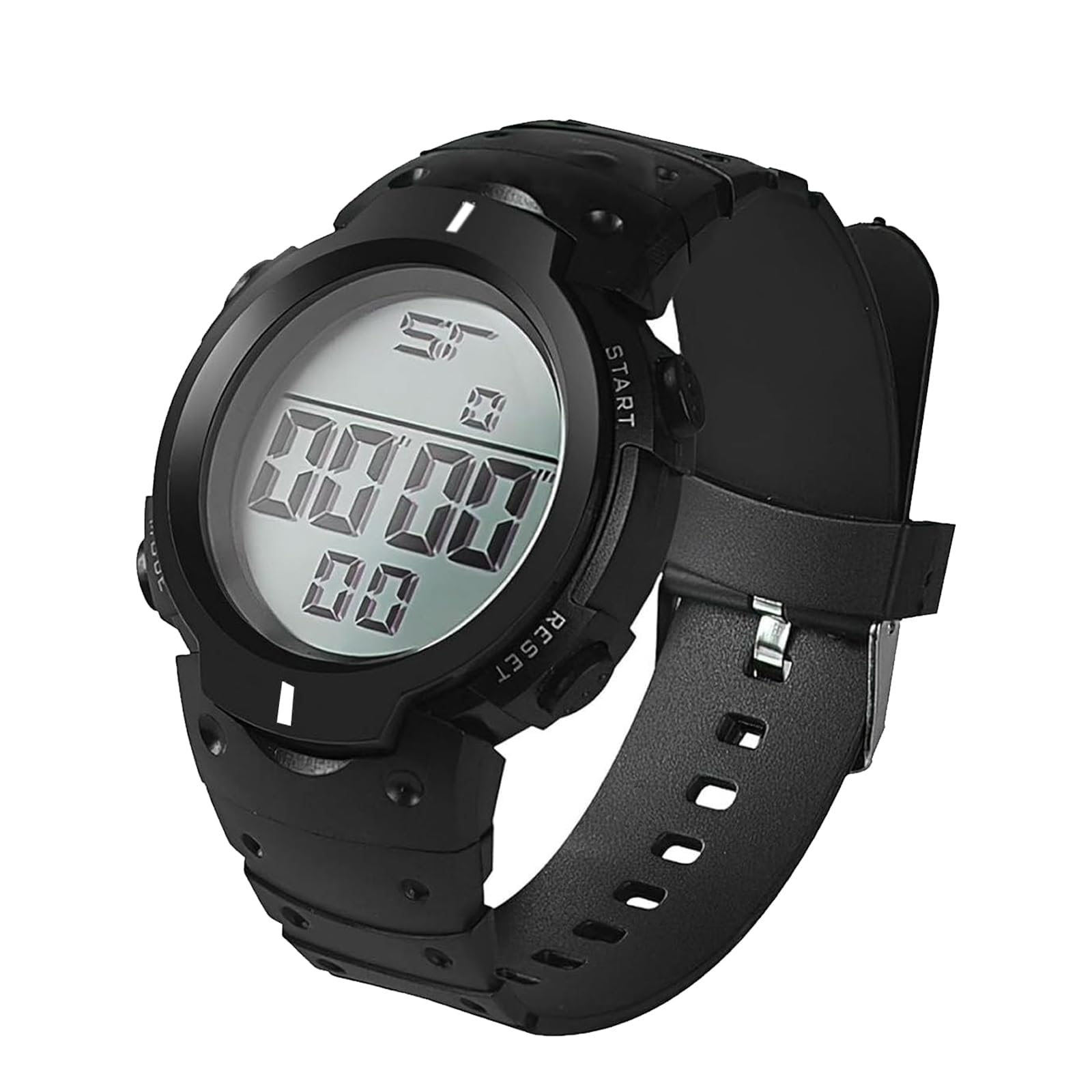 JBLJDWD Referee Watch, Digital Watch, Stopwatch Wrist Stop Watches Suitable Men Women Running Swimming & Outdoor Training with Alarm/Timer Backlight Nighttime (Black and White)