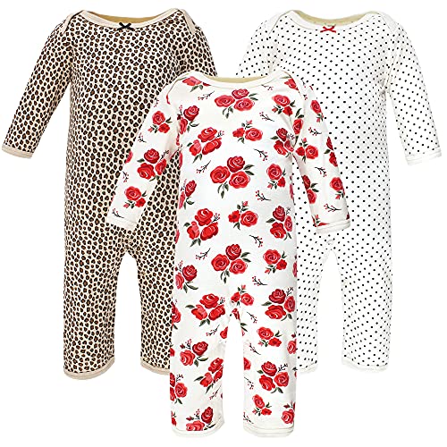 Image of Hudson Baby Baby Cotton Union Suit, 3 Pack
