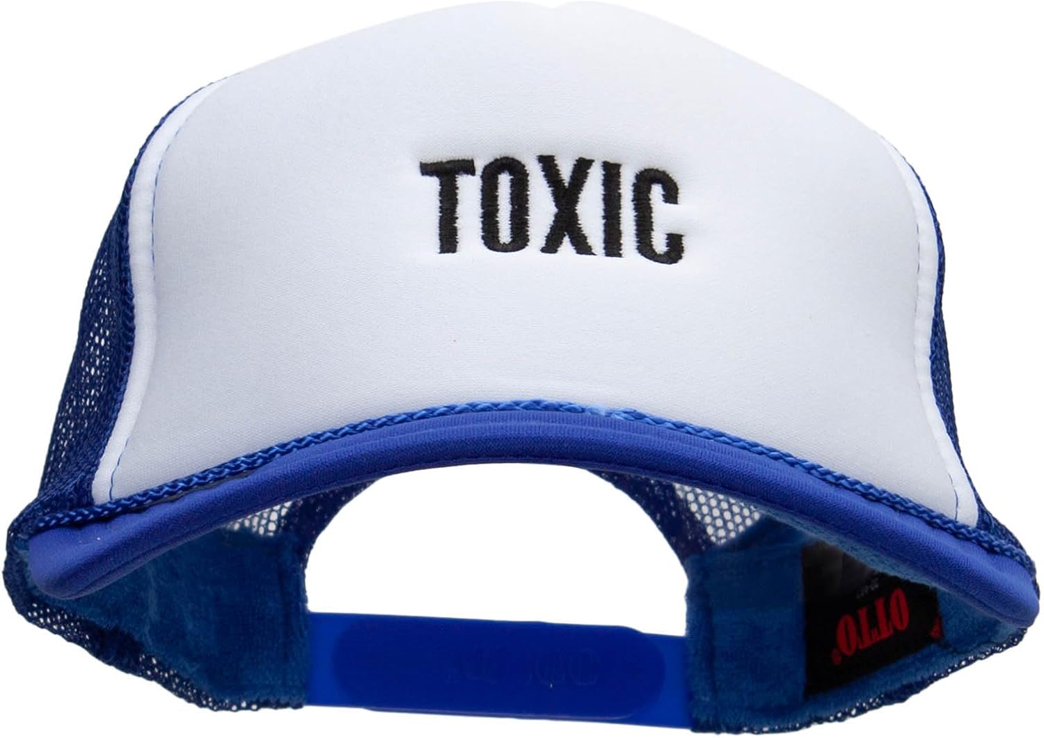 e4Hats.com Toxic Embroidered Foam Panel Mesh Snapback