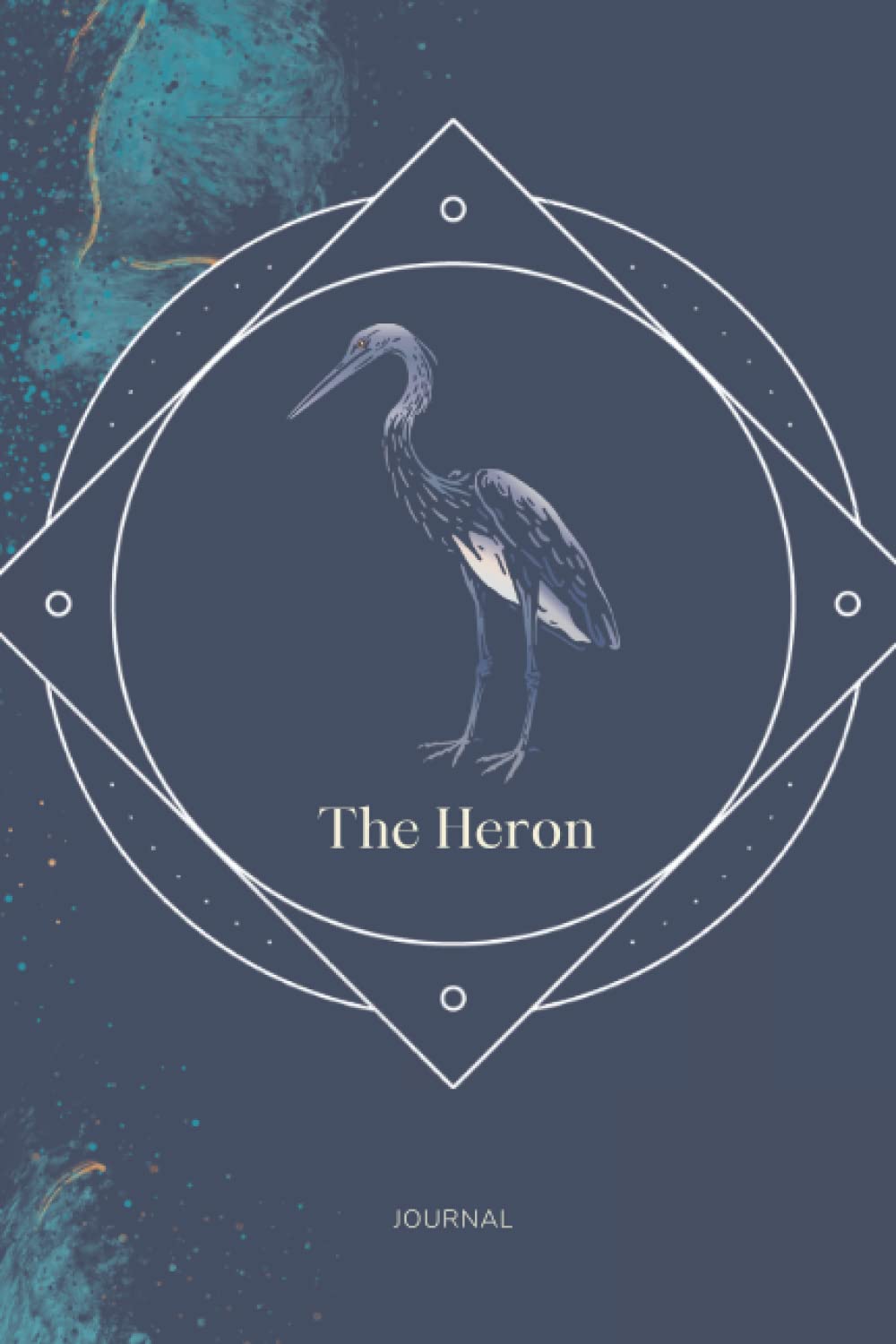The Heron Spirit Animal Journal Reflection Diary | 6x9 | 200 pages | Lined | Personal Journal |