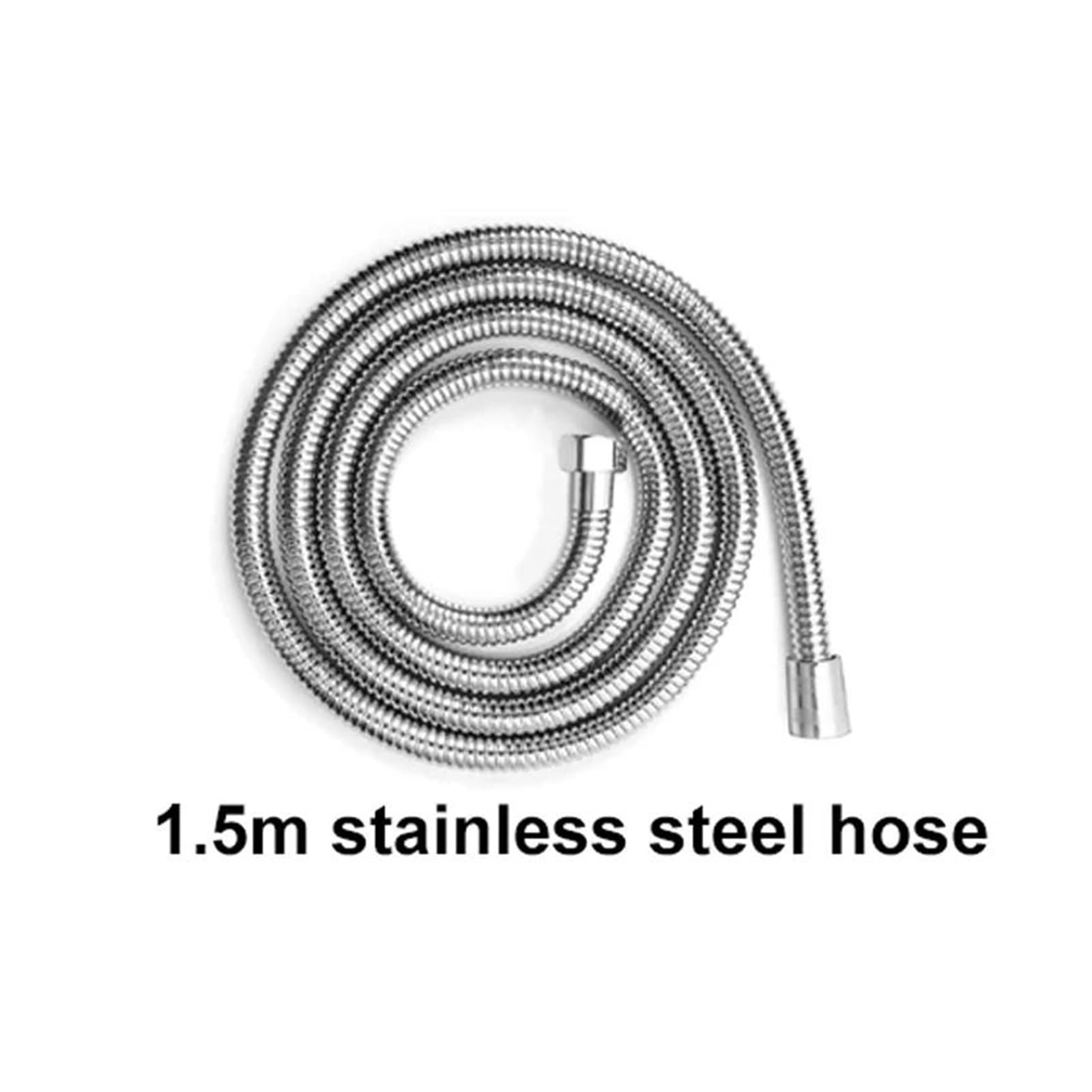 3 modalità di impostazione, soffione doccia con filtro per acqua dura, soffione doccia portatile con filtro, soffione doccia potente ad alta pressione con interruttore on-off(Silver hose)