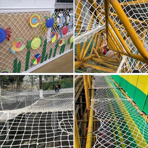 Kinder Sicherheitsnetz, Balkon Katzennetz, Treppenschutznetz für Kinder Rausfallschutz Sicherheitsnetz Hochbett Absperrnetz Outdoor Sicherheitsnetz Hochbett, 1 * 3m