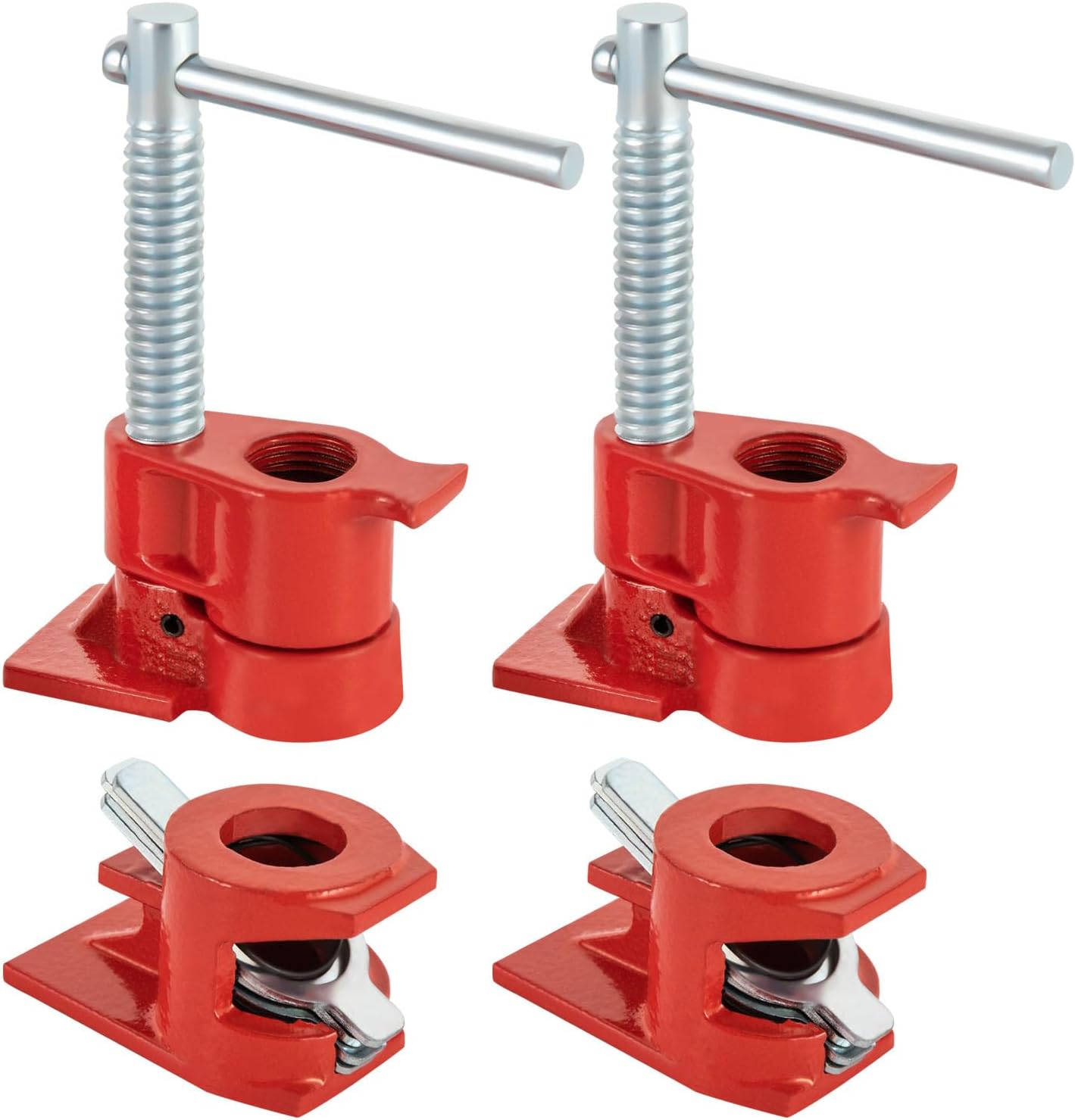 1/2 Inch Heavy Duty Pipe Clamp Fixture Set Woodworking and