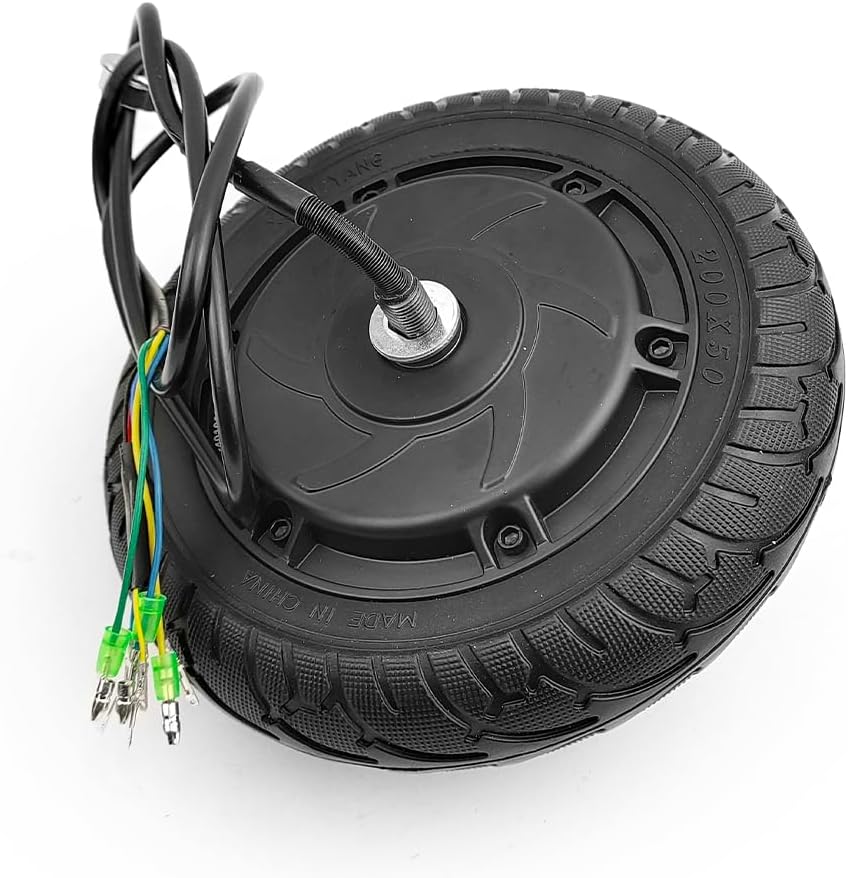 24V36V48V 350W Electric Scooter Hub Motor With Tyre 200MM Electric Brushless Motor No Gear 8" Electric Kickscooter Wheel With Tire