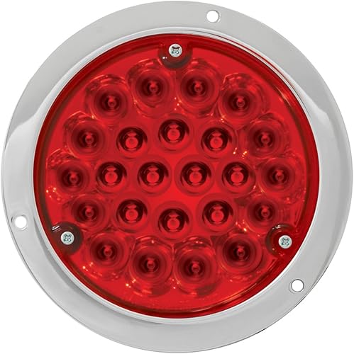 Miniatura 13 de GG Grand General 82271 azul/azul 4 pulgadas perla 24 llevó la luz con la vivienda fundida a presión transparente