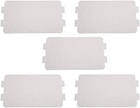 Vista 1 de Haofy Cubiertas de guía de ondas para microondas, 5 piezas para horno de microondas, placa de mica, uso universal, accesorio de reparación