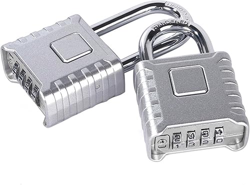 Miniatura 5 de Outdoor Long Shackles Combination Padlock with Password Heavy Duty for Secure Use in Gym Lockers & Fence
