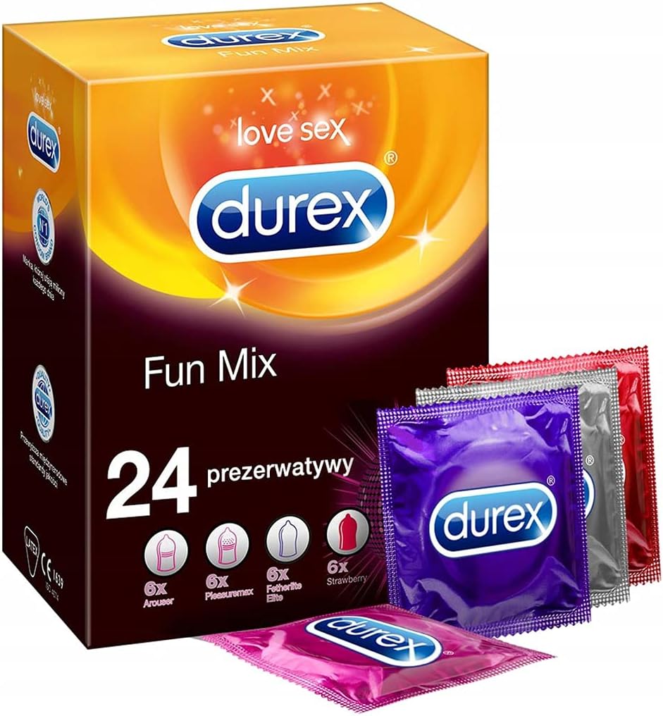 Durex Fun Mix Kondome – Verschiedene Sorten für aufregende Vielfalt ...