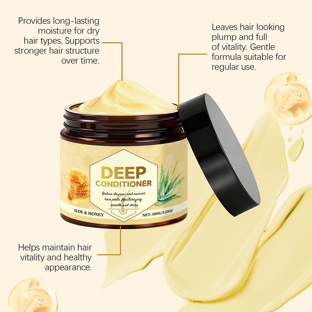 Maschera balsamo for capelli a risciacquo idratante profonda