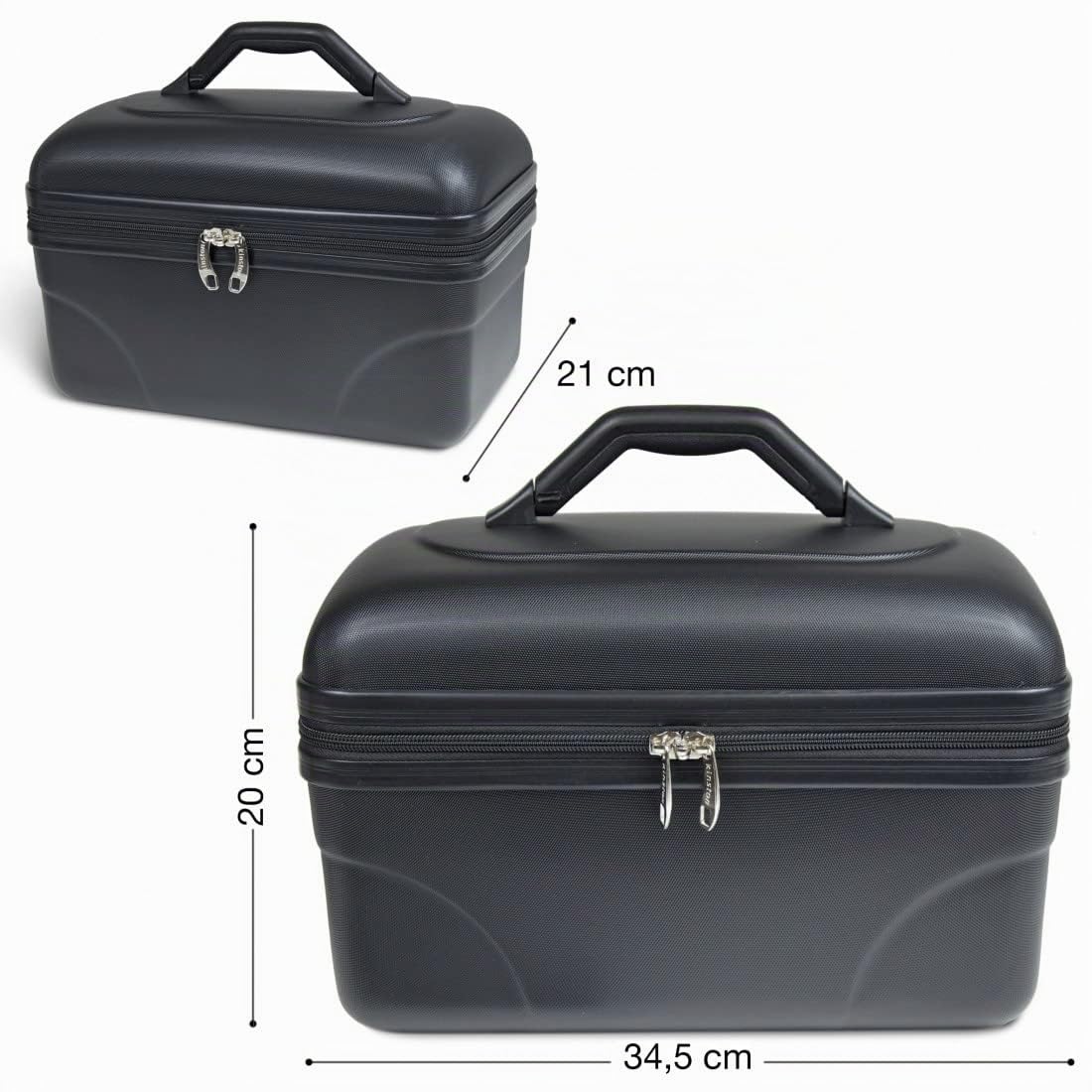 Vanity Kinston - Astuccio da viaggio cosmetico, grande capacità