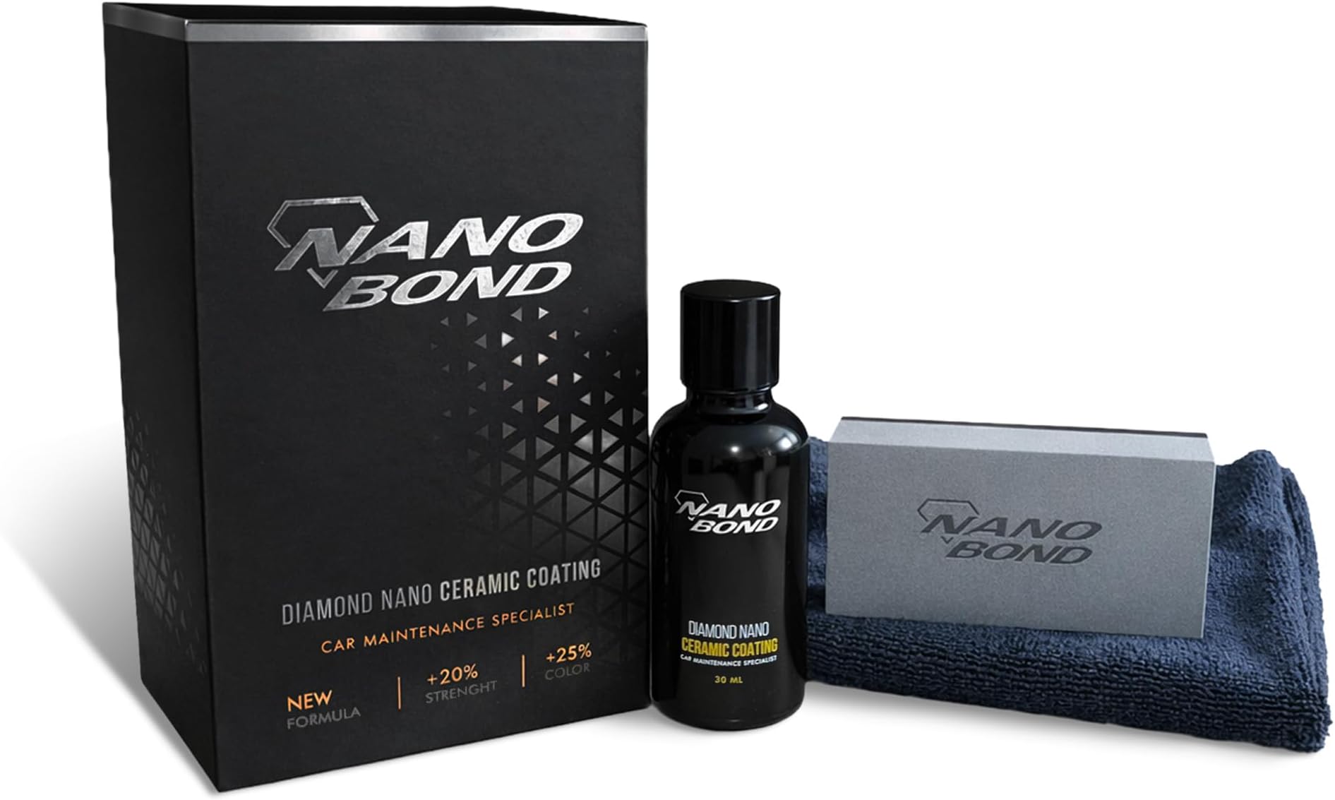 Ceramic Coating PRO Premium Car Care Kit 9H High Gloss Paint Protection 30ML