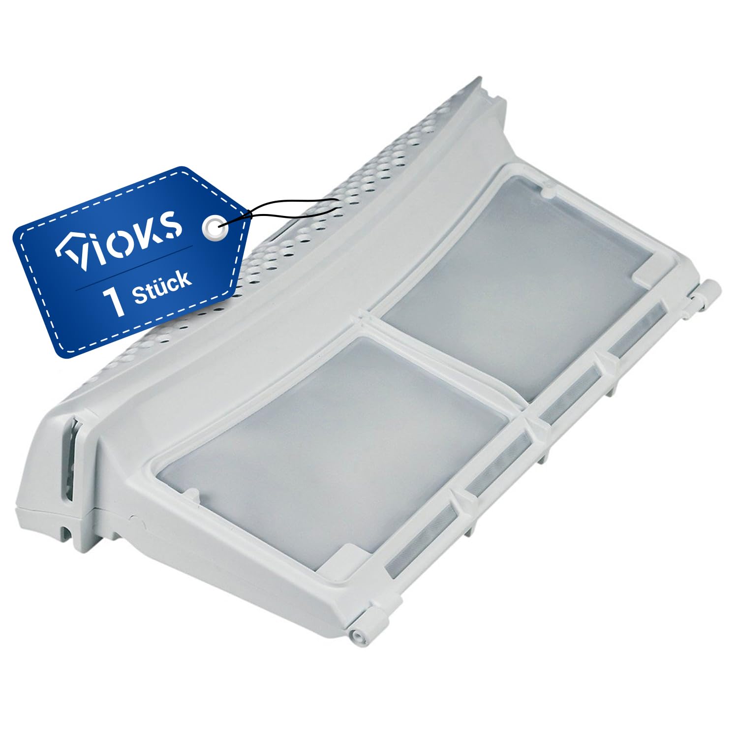 VIOKS Sitko do suszarki / filtr wymienny do AEG Electrоlux 807453901/9 8074539019 worek filtrujący - 335х172х80 mm sitko z tworzywa sztucznego filtr kłaczkowy rozkładany/sitko do suszarki bębnowej
