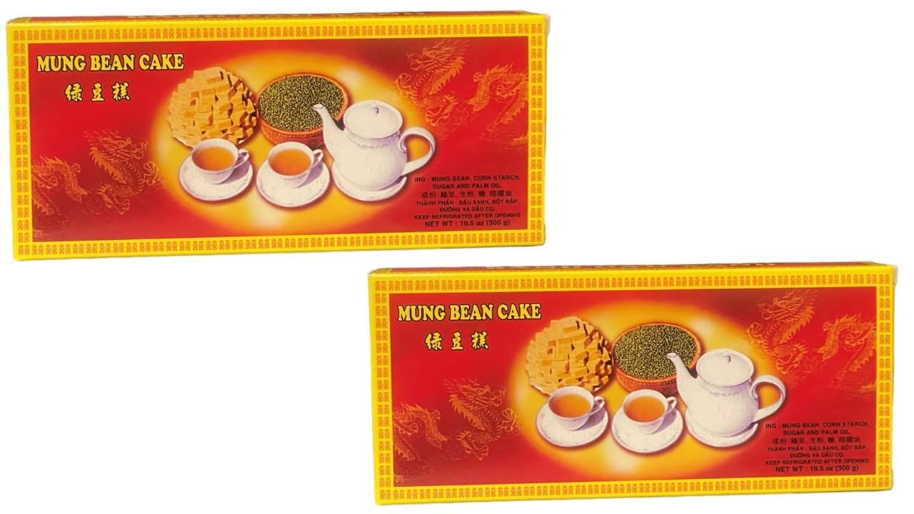 Amazon.com: 2 Packs - Mung Bean Cake - Banh Dau Xanh - 10 Oz per