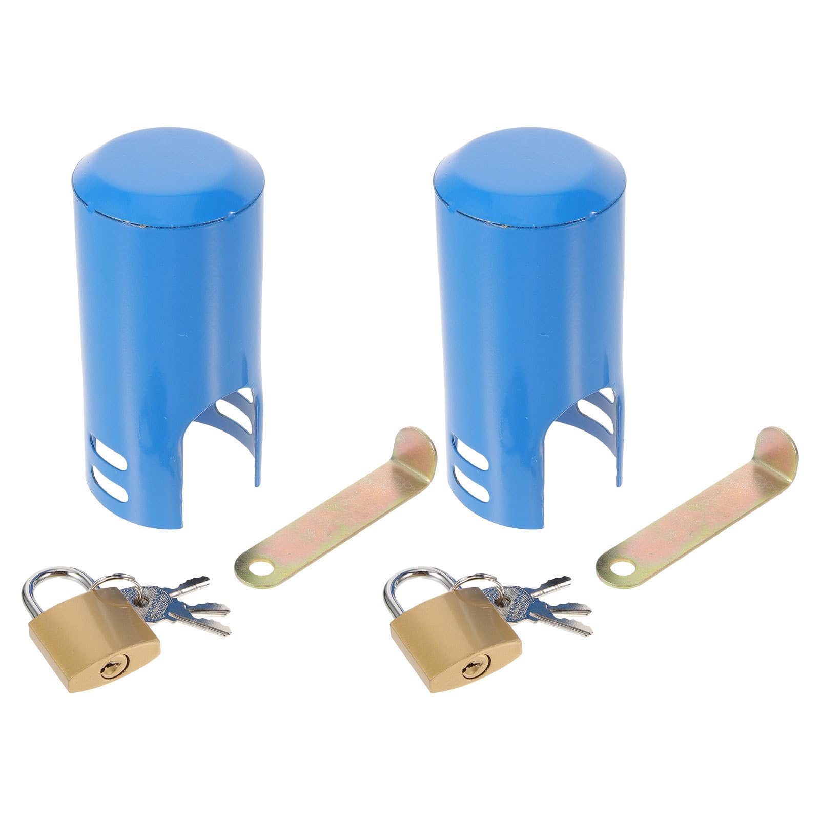 Cadenas pour antivol robinet extérieur en fer contre le vol d'eau dans les jardins