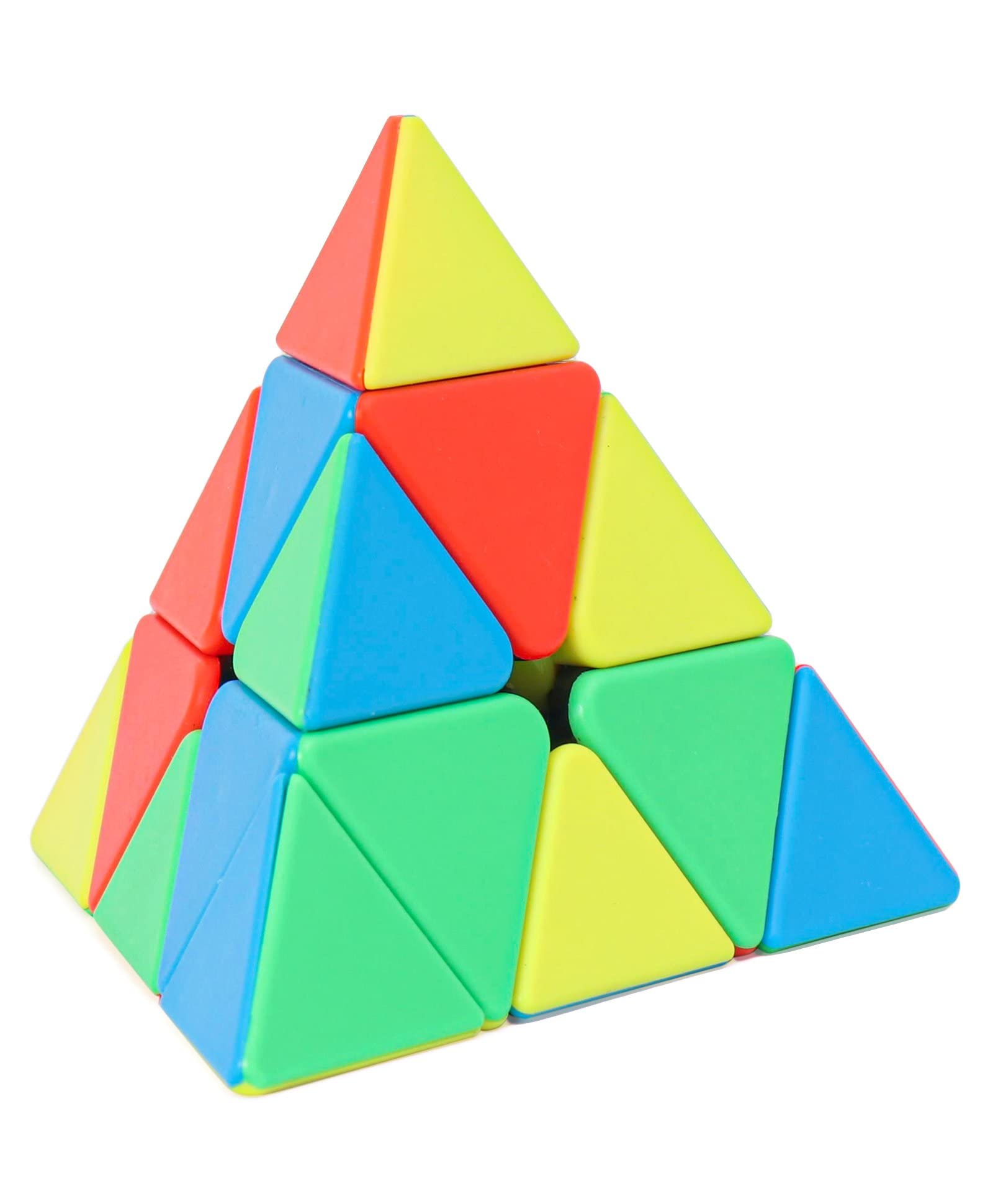 New Pinch Triangle Magic Puzzle Cube - Multicolor (Triangle