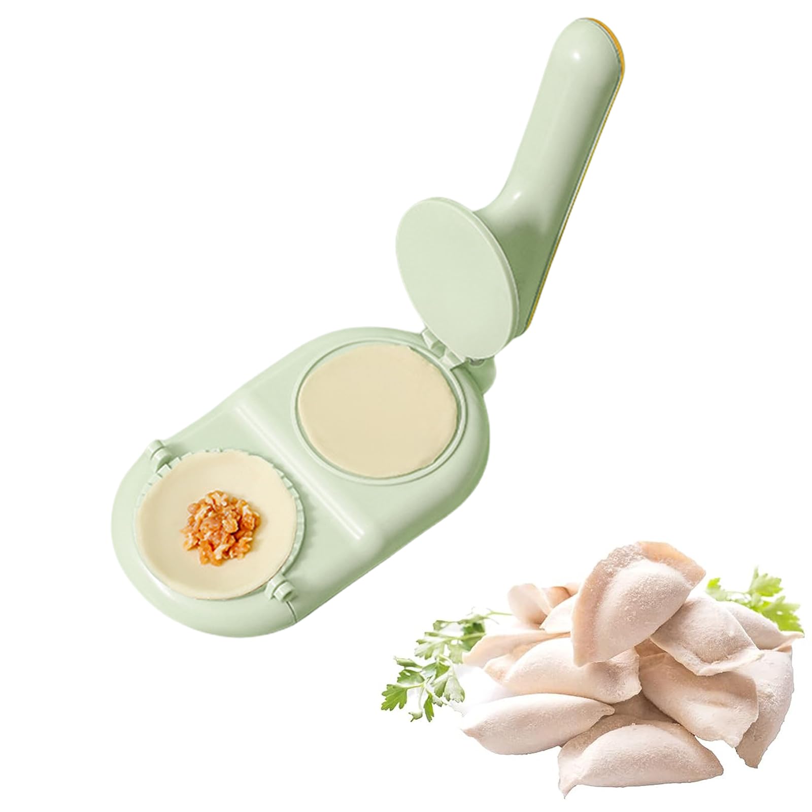 2 En 1 Dumpling Maker Diy Dumpling Maker Dumpling Skin Artifact Machine Dumpling Multifonction Kit Presse