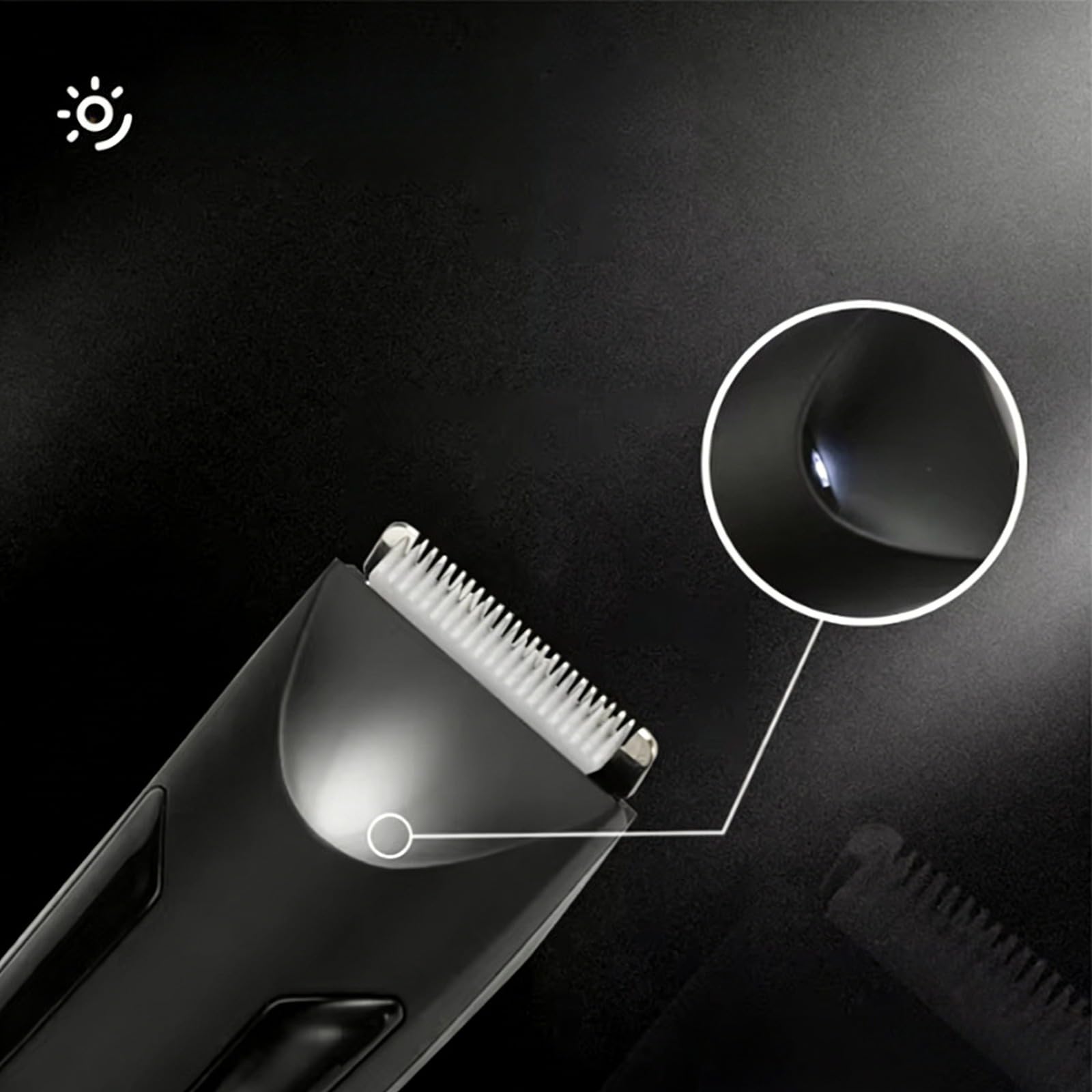 Trimsafe Body Hair Trimmer - Intimrasierer für Männer mit LED-Licht, sanfter Körperrasierer für empfindliche Haut (1 Stück)
