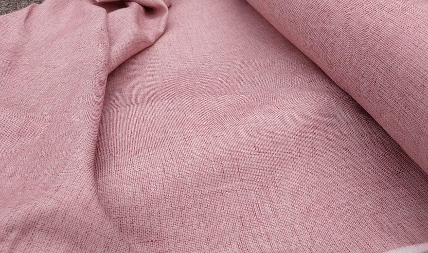 Blue Linen Cotton Tweed Chambray Fabric | Premium & Versatile Material for Apparel, Sewing and Crafts