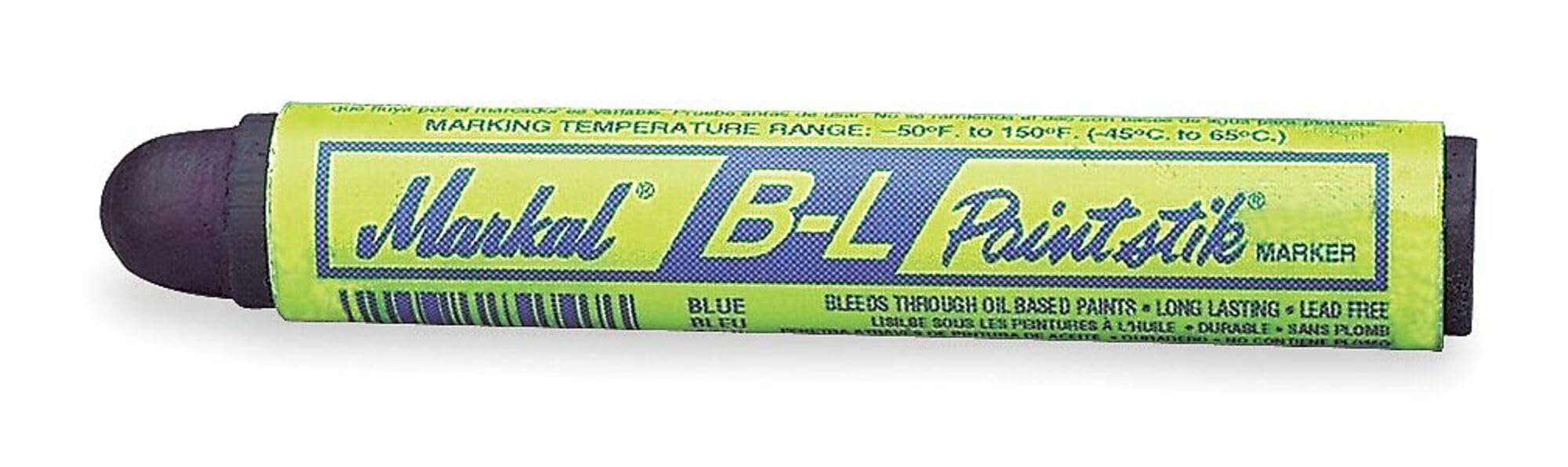 Paint Marker,11/16 in.,Blue,PK12