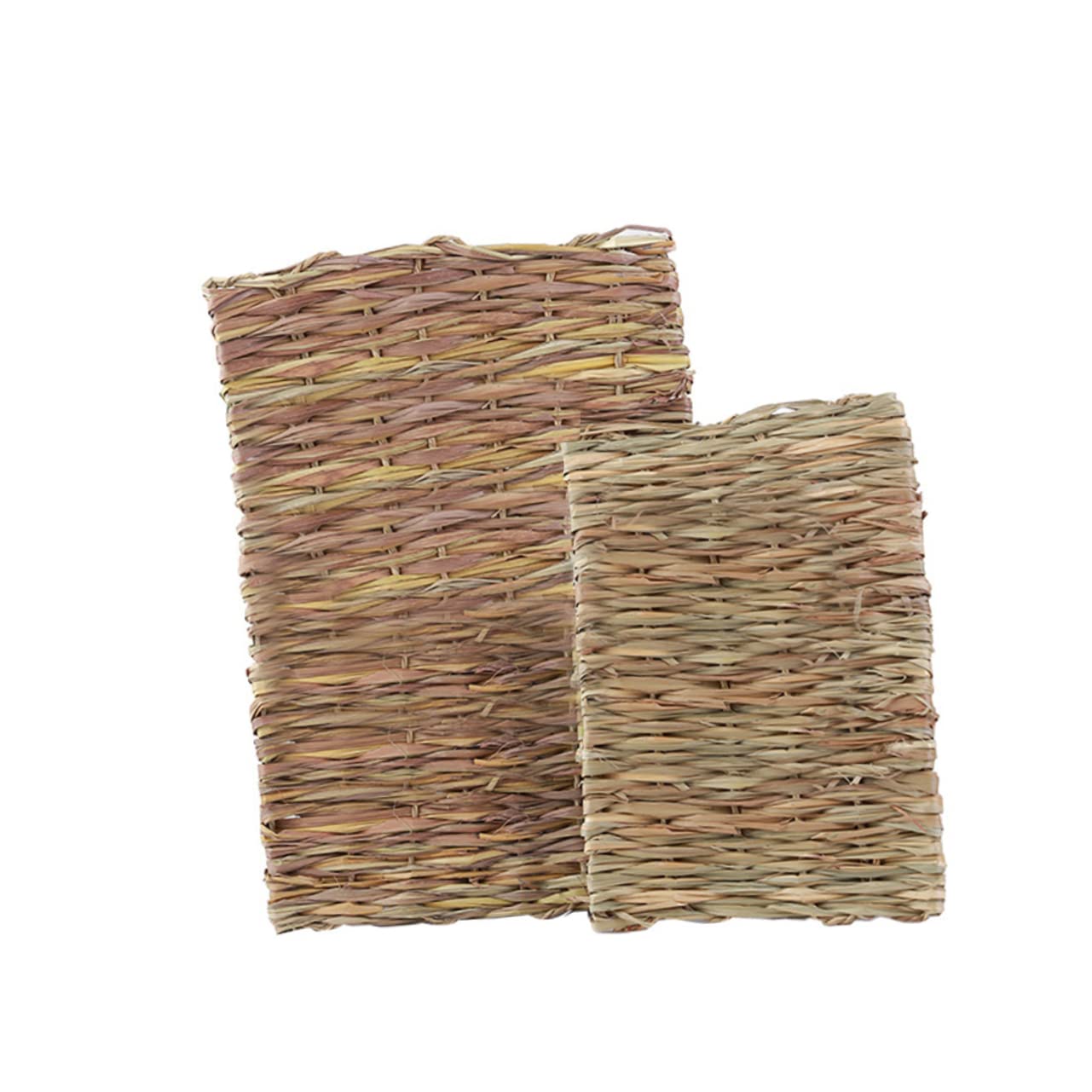 Yardwe 3stücke Hamsterhaus Schilfrohr Gemütliche Pet Nest Für Nagetiere Kauspielzeug Für Meerschweinchen Kaninchen Und Chinchillas Für Schlaf Und Spiel