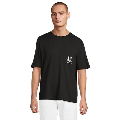 Armani Exchange Icon Pocket Logo T Shirts Men