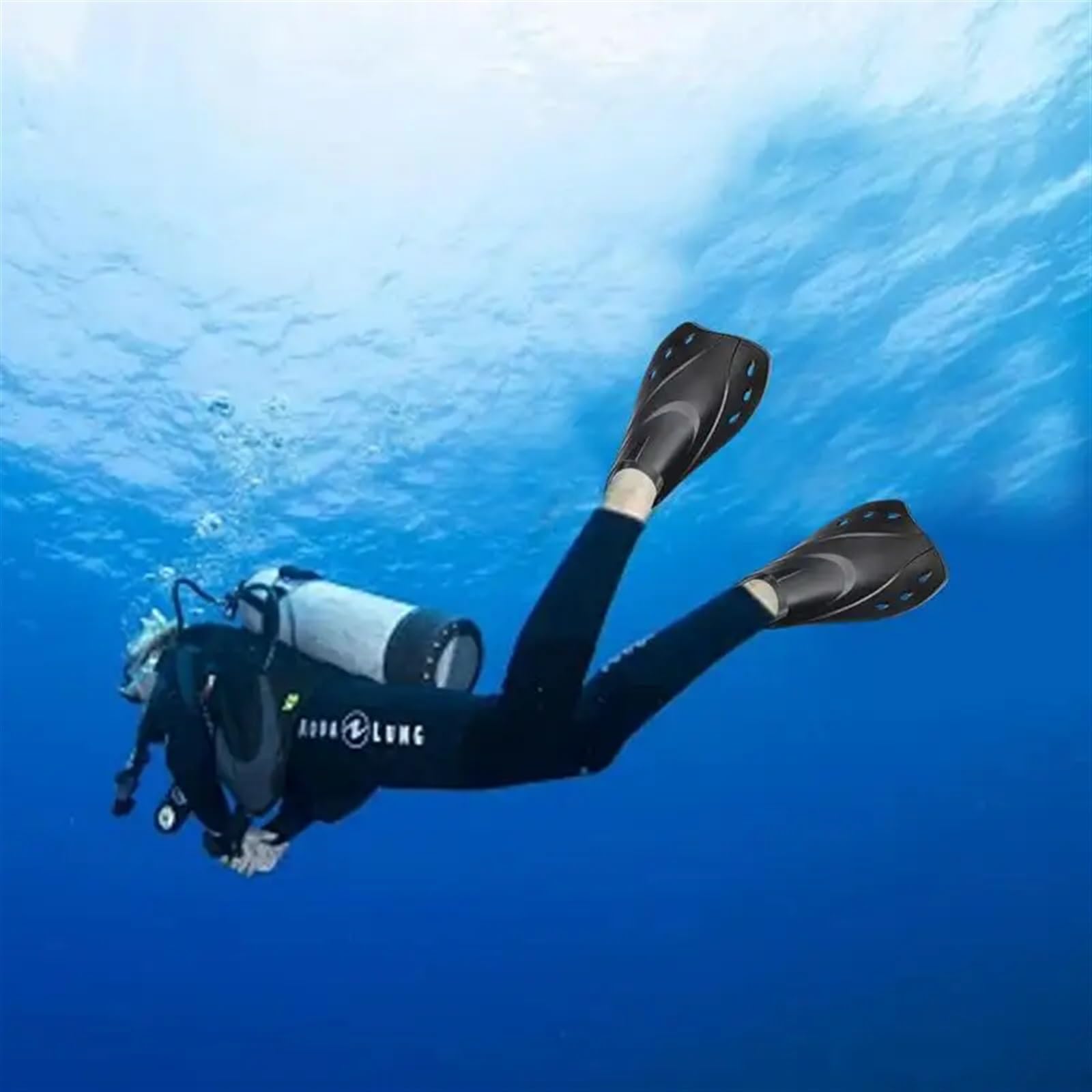 Taucherflossen Schwimmtrainingsflossen Schwimmflossen Kompakte Tauchflossen Ergonomische, Bequeme Schwimmflosse Kurze Flossen Schwimmtraining