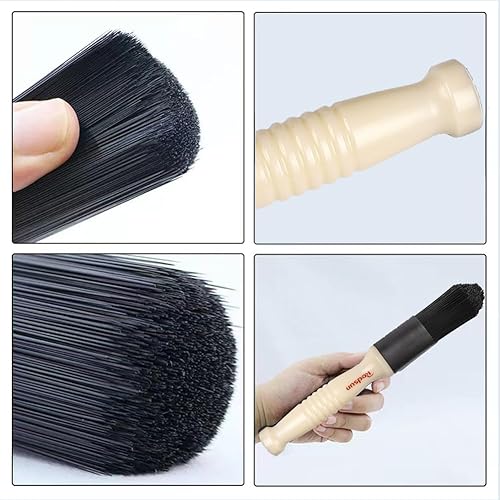 Miniatura 5 de Cepillo de limpieza de piezas de flujo continuo (3.6 onzas, 10.62 pulgadas) con manguera de 28 pulgadas de largo que se conecta a la boquilla de