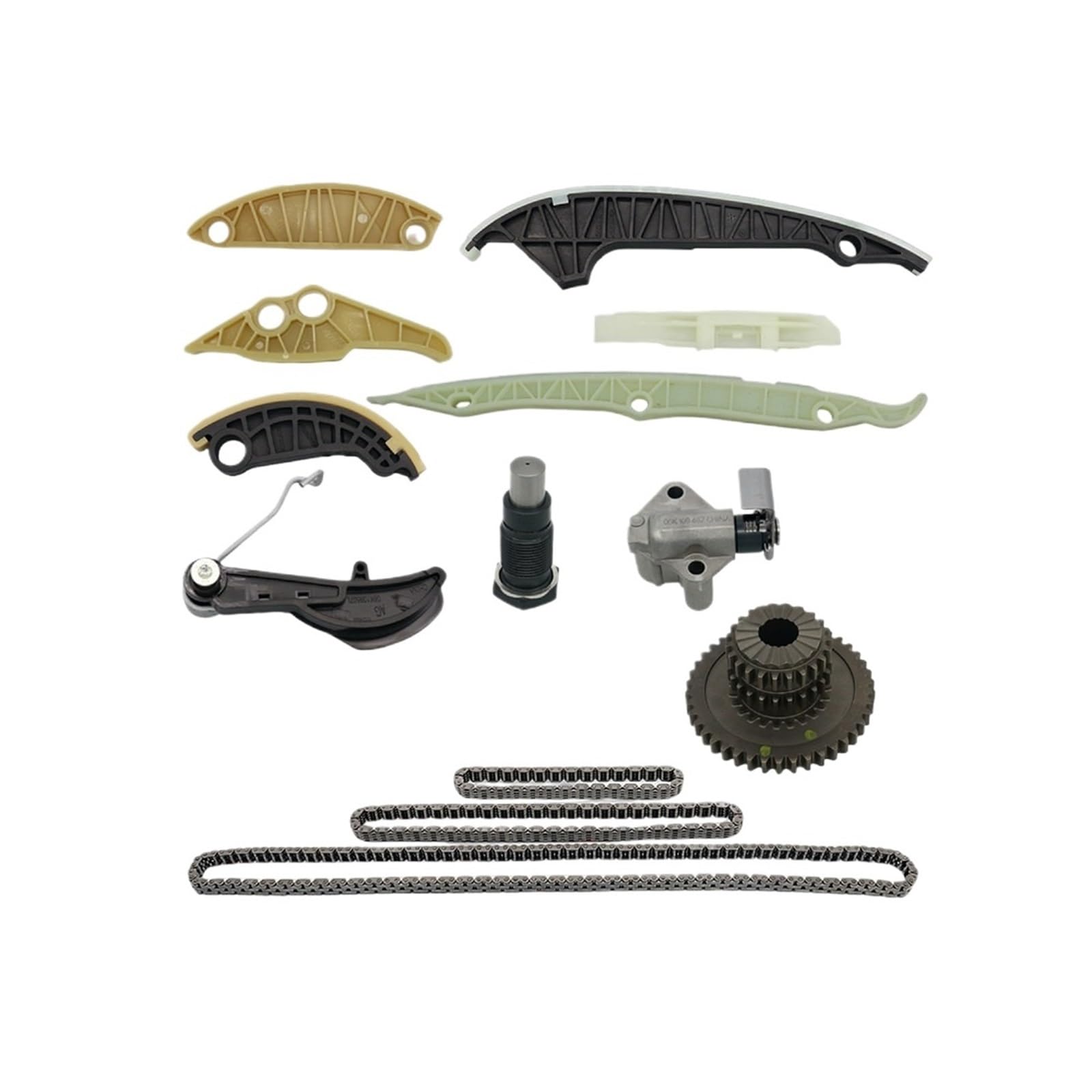 catena pompa olio motore Adatto per Vw Adatto per Tiguan Adatto per A3 A4 A5 TT 1.8 2.0 TFSI EA888 Riparazione motore Parti di ricambio Kit catena di distribuzione