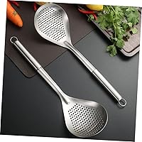 Vista 6 de Colador de fideos ergonómico para freír para uso doméstico, accesorio esencial de cocina para cocinar y preparar alimentos, herramienta colador