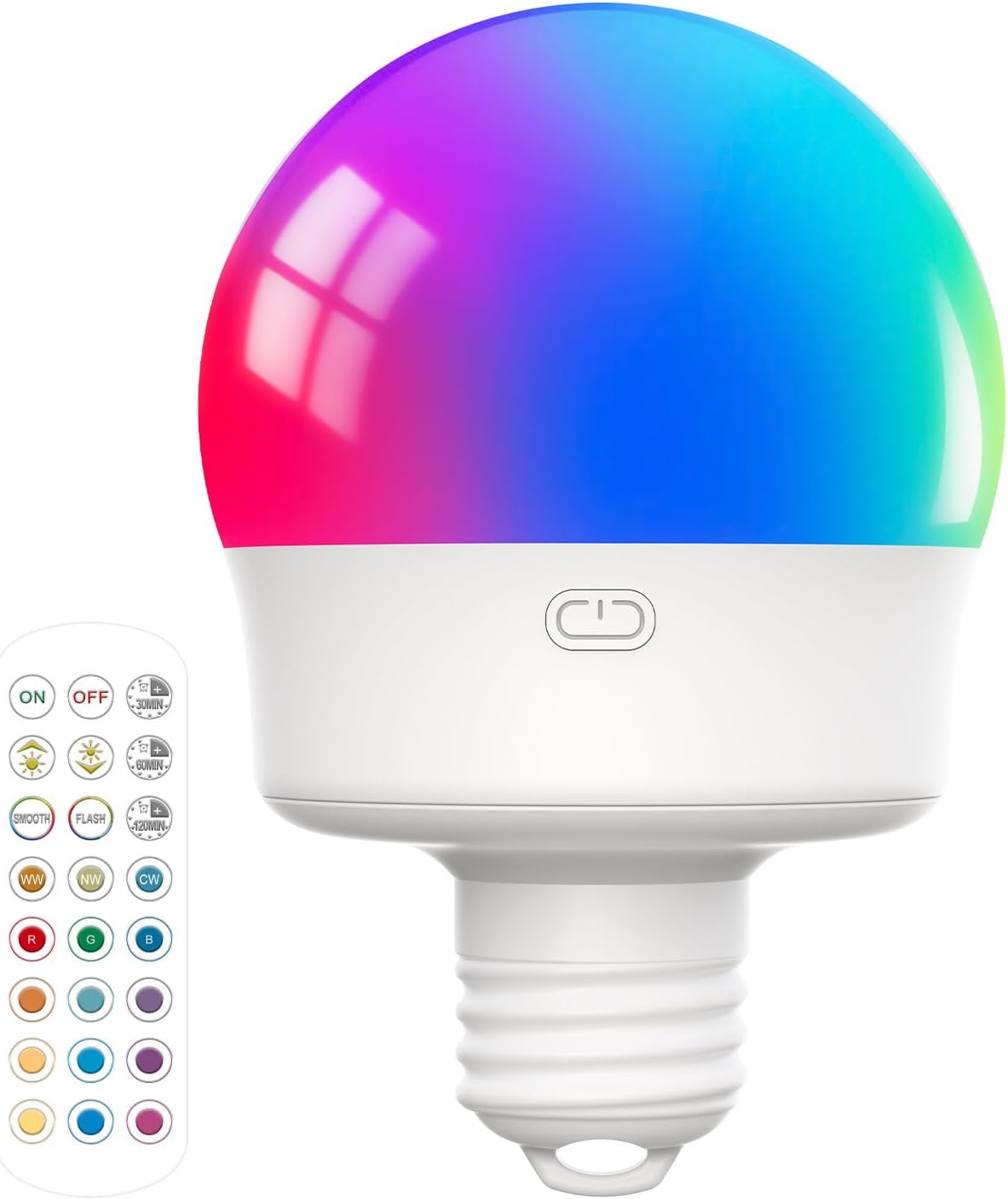 Onite LED Light Bulb for Rechargeable Wall Sconces, Emergency Lights for Power Outages / Camping / BBQ / Backyard