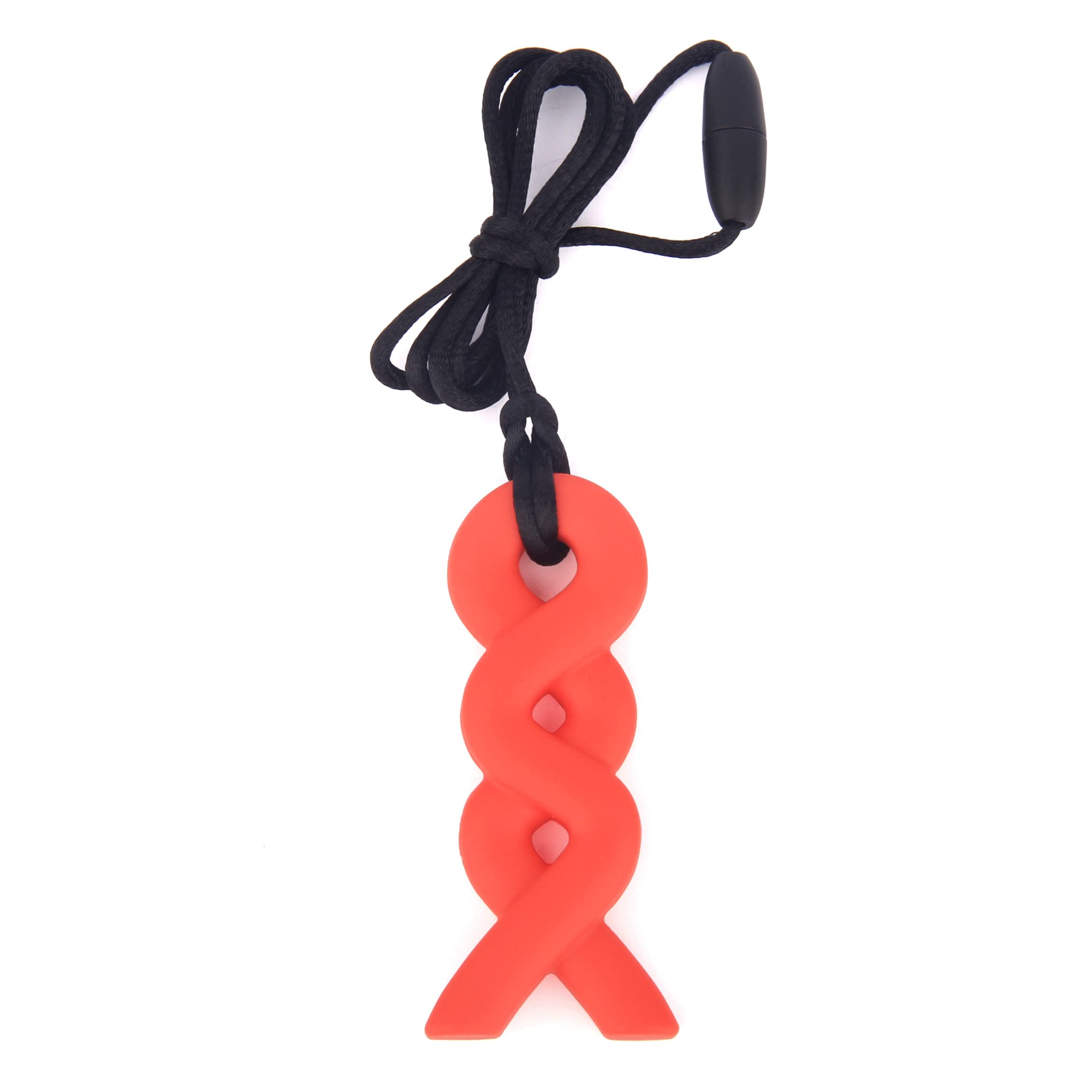 ChewAid Chew Hanger Pack Van 2 Training En Ontwikkeling Fidget Ketting Voor Sensorie Orale Motor Angst Autisme Adhd Blauw Rood 3238150539