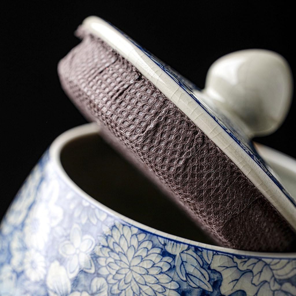 Masowe pojemniki na herbatę, hermetyczne pojemniki, pudełka ceramiczne do przechowywania liści, retro szklane pojemniki do domu