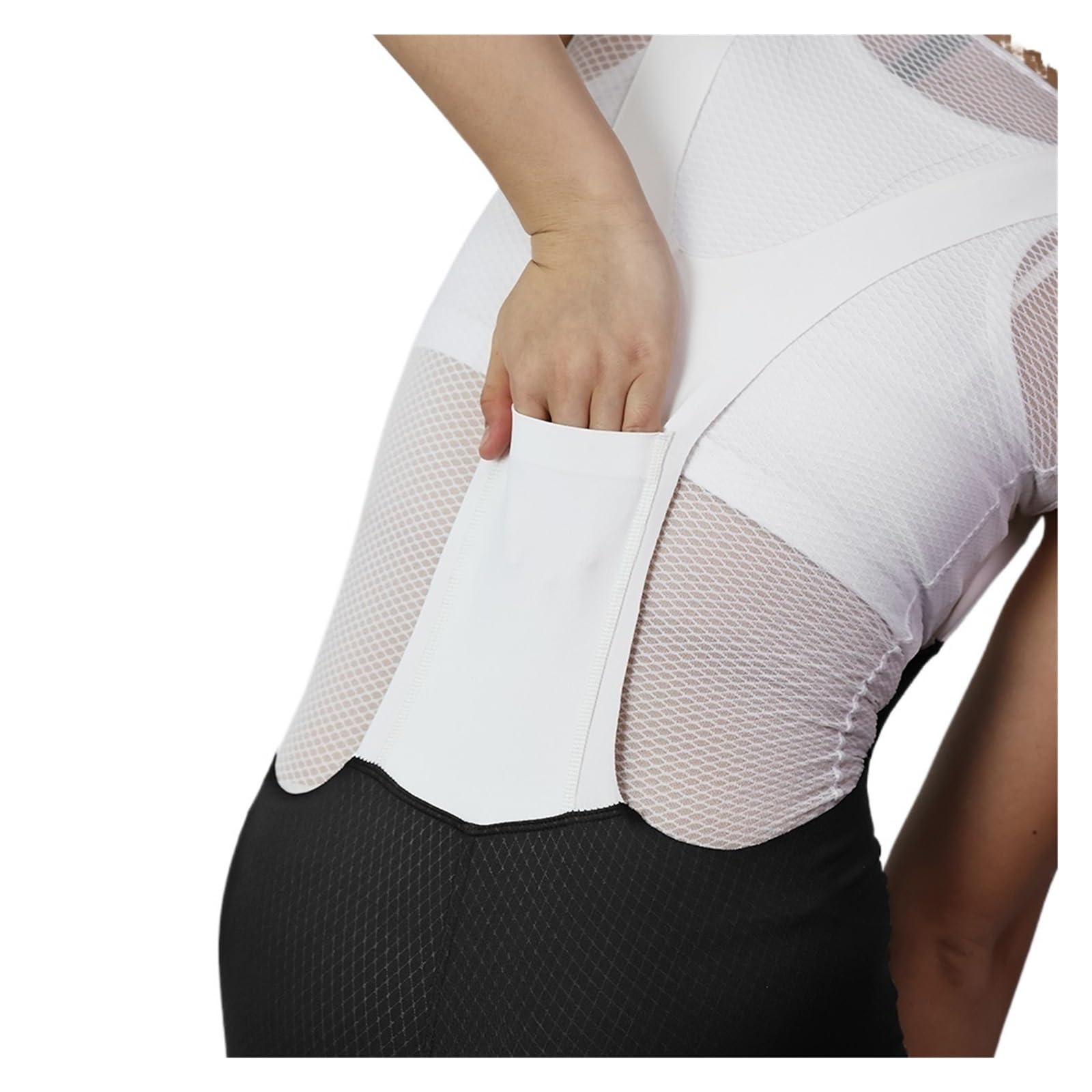 Pantalón De Peto para Ciclismo Culotte de Ciclismo for Mujer con Tirantes, Almohadilla Gel Anti-UV, for Verano, for Primavera, Ajustado