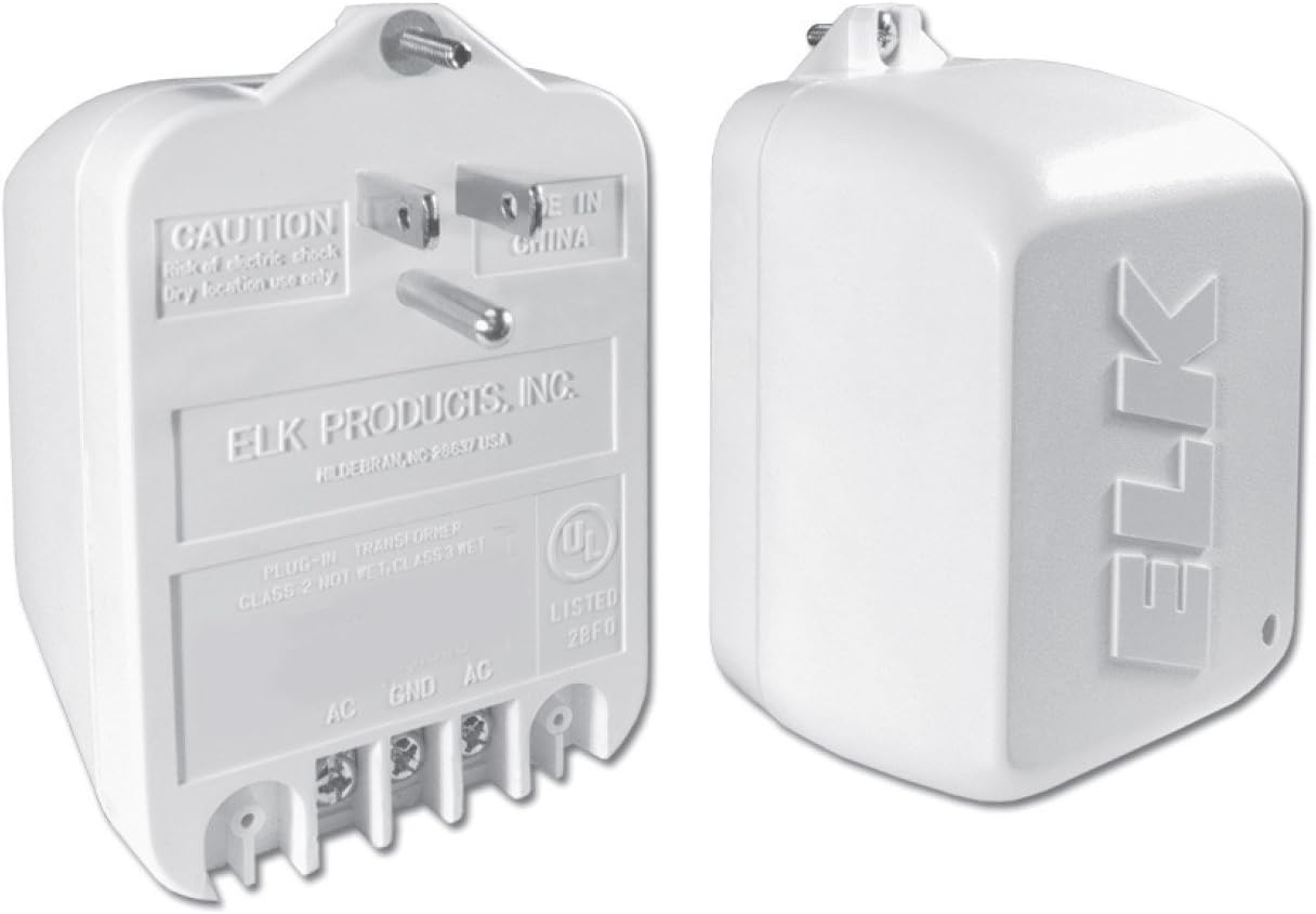 2 x Elk TRG2440 24VAC, 40 VA AC Transformer with PTC Fuse