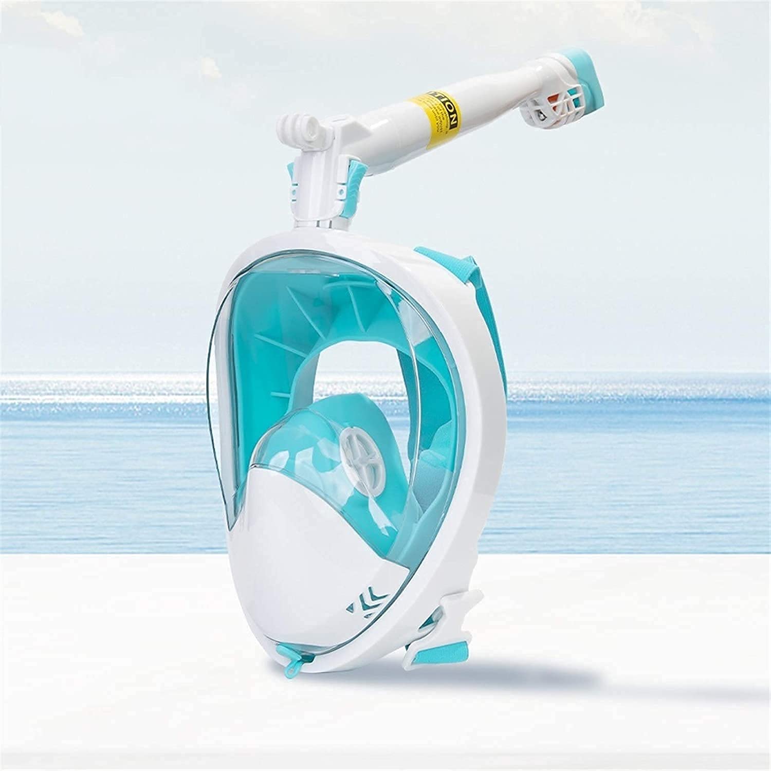 Maschera da sub per snorkeling, maschere da sub, subacquee, visione a 180°, attrezzatura professionale per lo snorkeling, maschere integrali per il nuoto, anti-perdita e anti-appannamento, per adulti