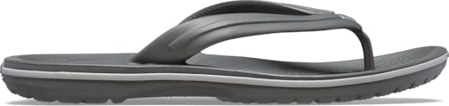 Crocs Crocband Flip Flop, Slate Grey/Smoke, Unisex, UK 6 Men / 7 Women