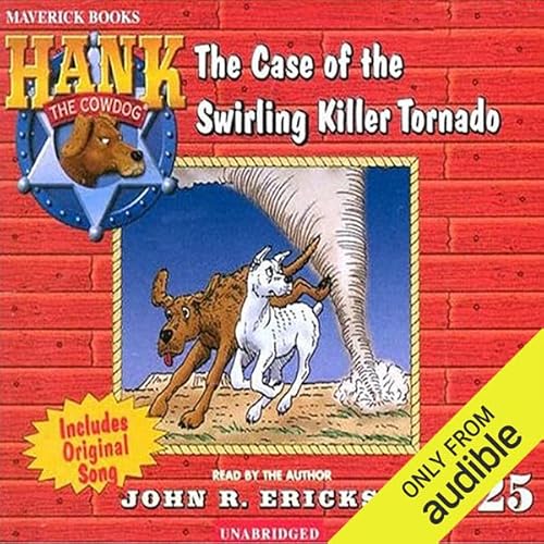 The Case of the Swirling Killer Tornado Audiolivro Por John R. Erickson capa