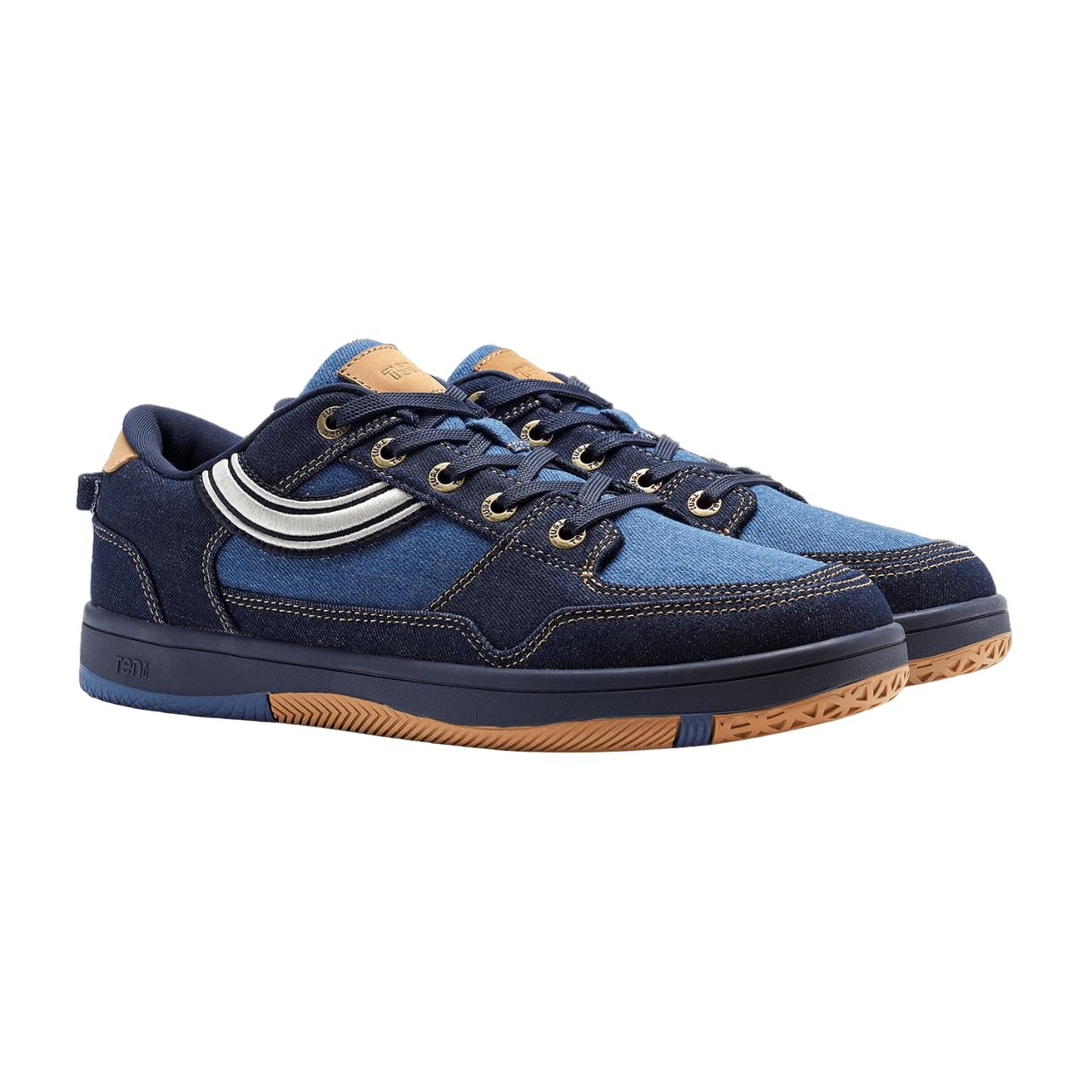 By Sachin Tendulkar Unisex Sundowner Lifestyle Denim Sneakers | All Day Comfort-image-32