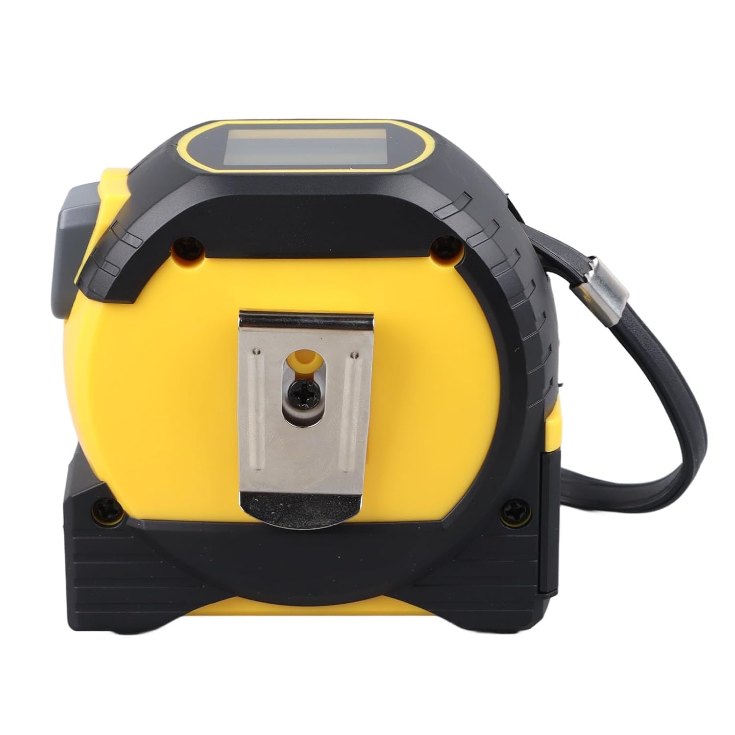 A.D. International - Metro a nastro laser 3 in 1, ricaricabile, 50 m, con gancio magnetico mobile, modalità pitagorica, misura distanza, area e volume