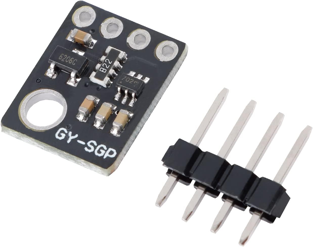 Gy-Sgp30 Gas Sensor, Air Quality Carbon Dioxide Formaldehyde Monitoring Tvoc Co2 Sensor Module, A Digital Multi-Pixel For Indoor Monitoring,Co2 Arduino I2C