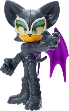 DC X Sonic Collectable 2.5 Inch Scale Action Figures Knuckles Silver Rouge Dr. Eggman Featuring Multiple Points of Articulation for Action-Packed Posing