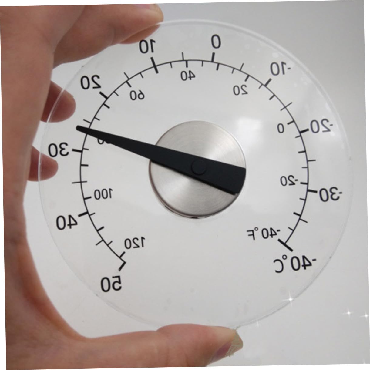 Sosoport 3St Haushaltsthermometer innen-außen-thermometer außentemperaturanzeige Fensterthermometer Wetterstock wählen raumthermometer innen Außenthermometer Wasserdichtes Thermometer