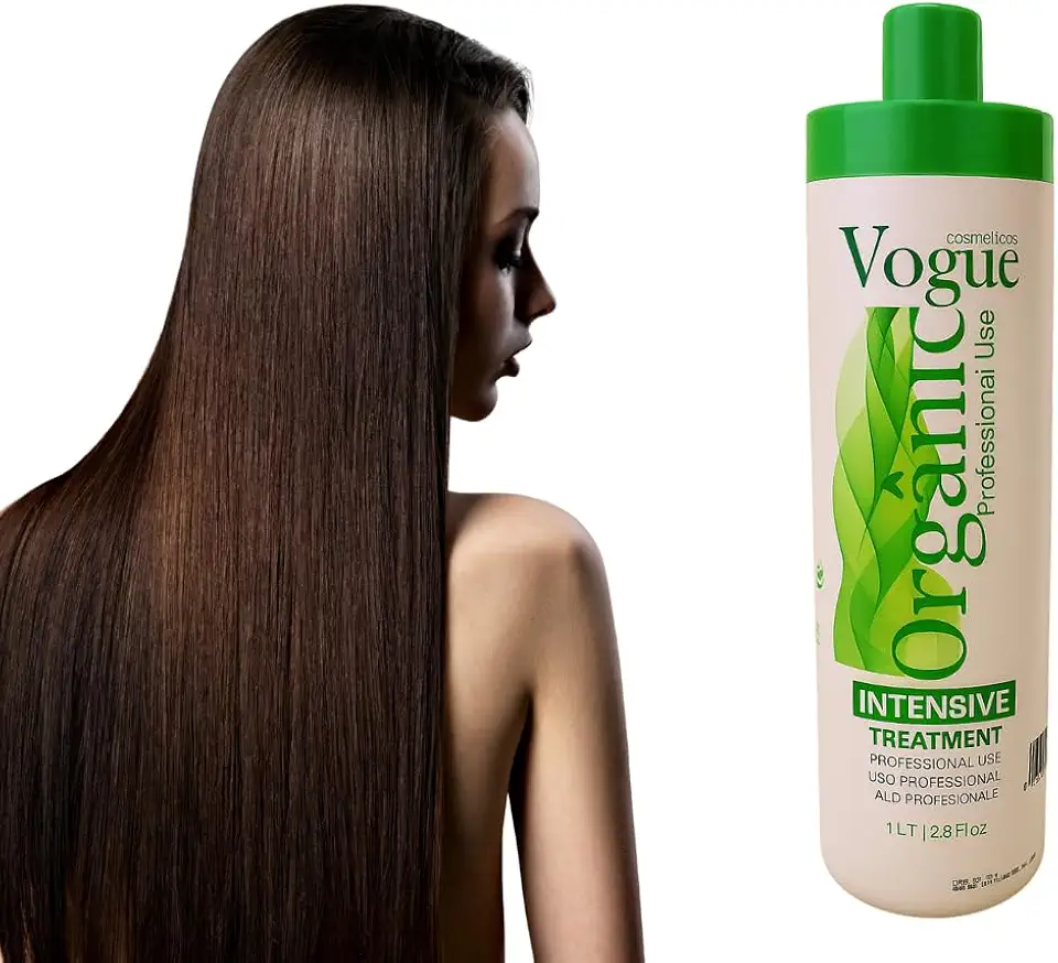 Progressiva sem formol profissional 1L Vogue Cosmeticos Organica - Liso Sem danos