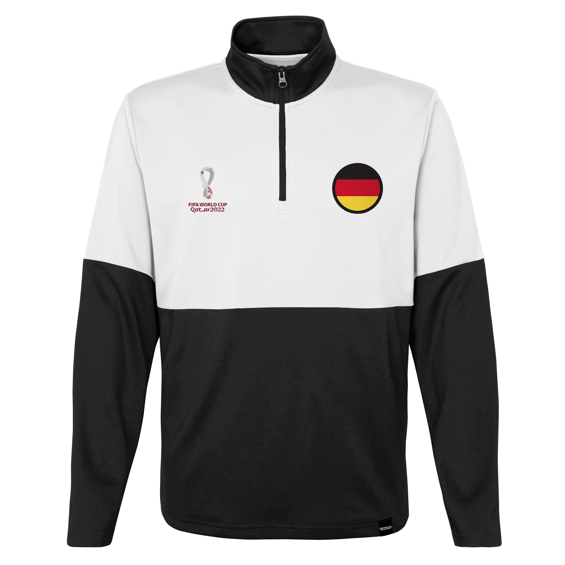 Official Fifa World Cup 2022 Quarter Zip Pull Over, Mens, Germany, X-Large