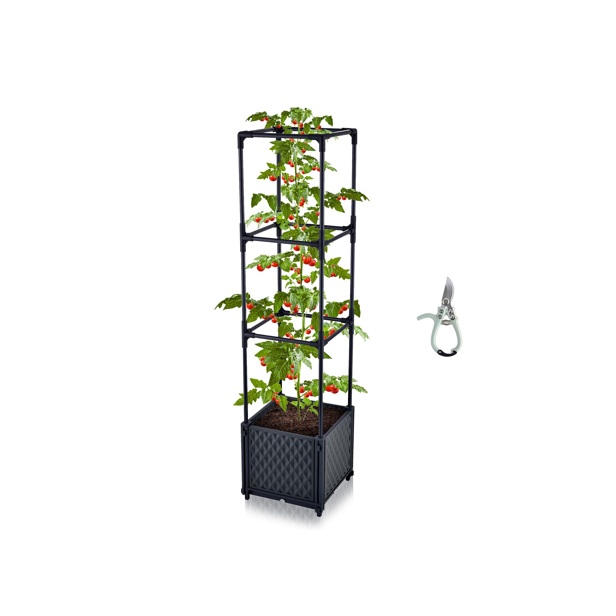 TeCreatio Planter with Trellis