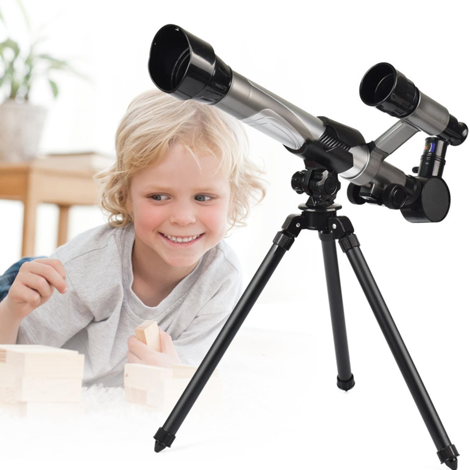 Télescope Astronomique,Trépied D'édulope De Paysage Astronomique | Monoculaire De Voyage Portable Regarder Les Étoiles Lunaires, Éducation Scientifique Précoce
