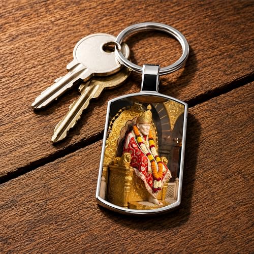 Image of Premium Printed Metal Keychain for Men & Women | High-Definition Artwork Print | Durable Key Ring for Car, Bike, Home & Office Keys | Stylish Decorative Key Holder Gift