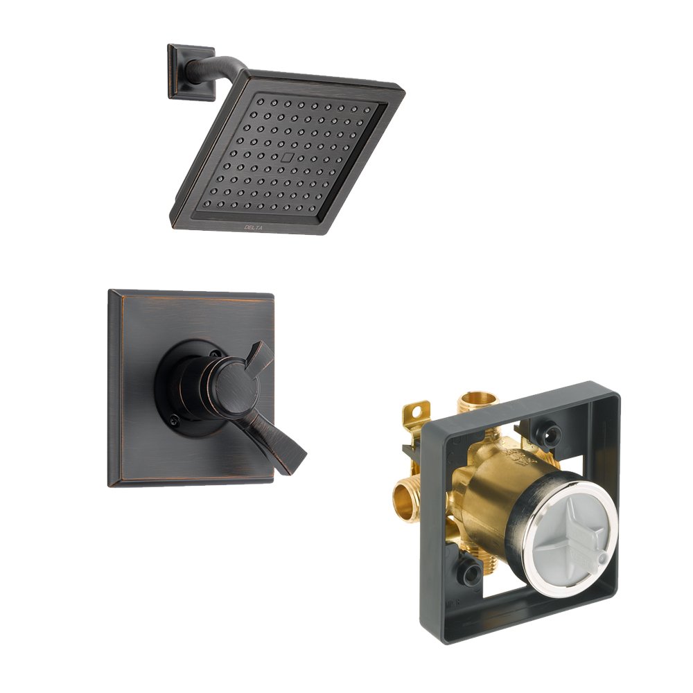 Delta Delta KSDDRT17251RB Dryden Shower Kit PressureBalance Dual