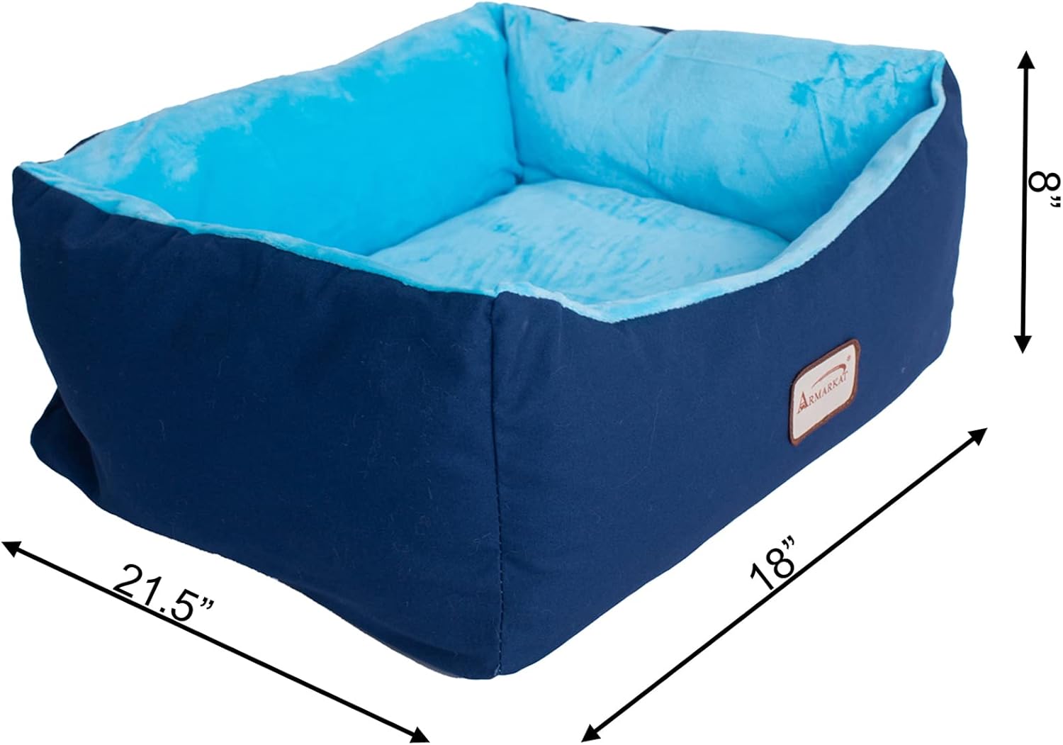 Armarkat Pet Bed 18-Inch Long C09HSL/TL, Blue